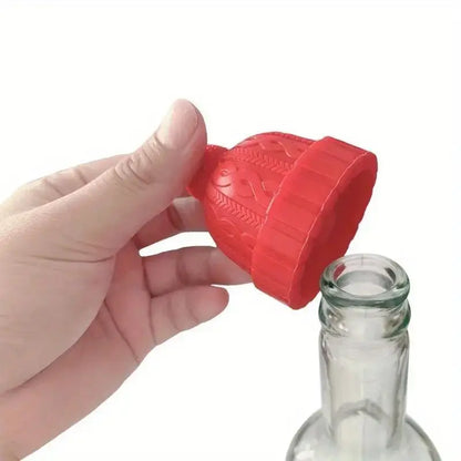 Festive Silicone Wine Stoppers