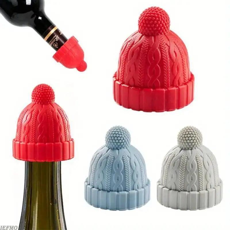 Festive Silicone Wine Stoppers
