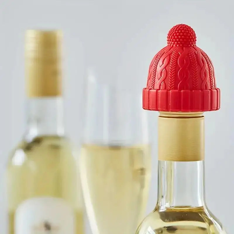 Festive Silicone Wine Stoppers